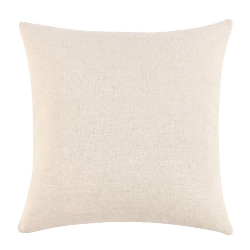 Villa by Classic Home Bassinet 18" Genuine Suede Leather Throw Pillow