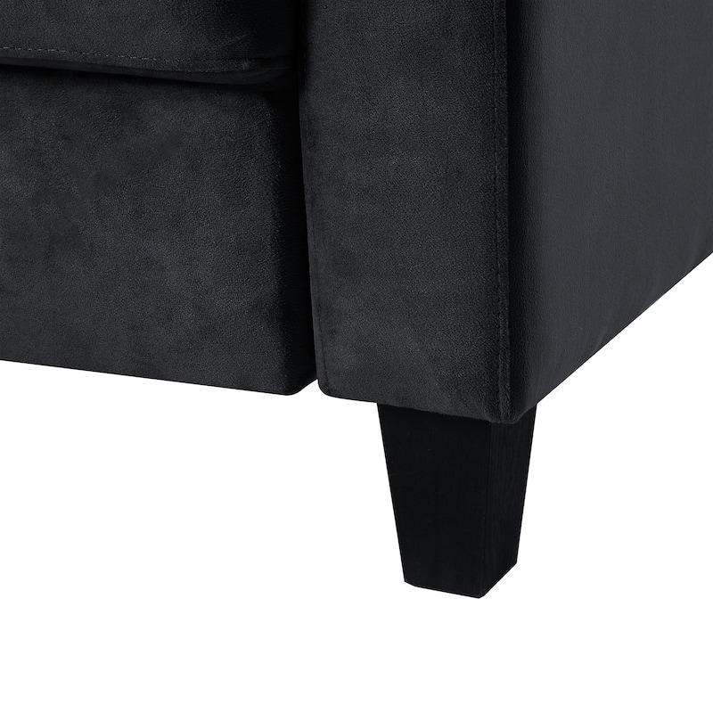 Roomfitters Comfortable Sectional Couch Set 1+2+3, Modern Living Room Sofa Set