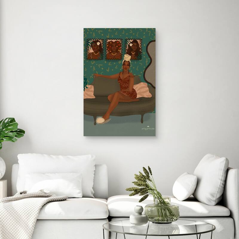 Safe Space by Princella Canvas Art Print