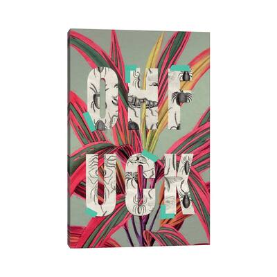 iCanvas "Ohf-ck" by Jonas Loose Canvas Print