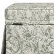 preview thumbnail 74 of 152, Rectangle Chenille Upholstered Storage Ottoman