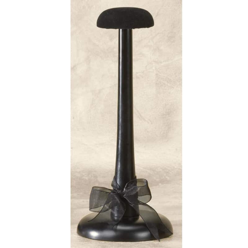 Black Wooden Hat Stand