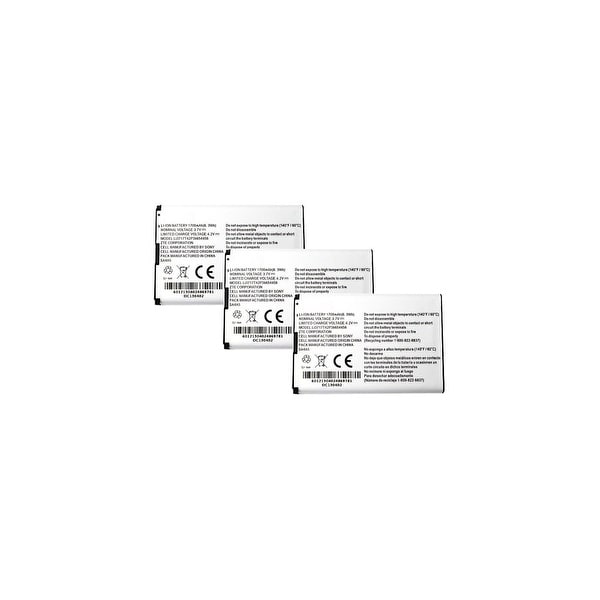 Replacement Battery for ZTE Li3717T42P3h654458 (3-Pack) Replacement Battery