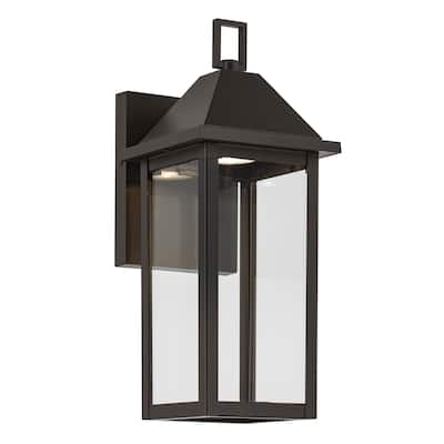 Prin 14 Inch 1 Light Outdoor DarkSky Wall Light in Olde Bronze