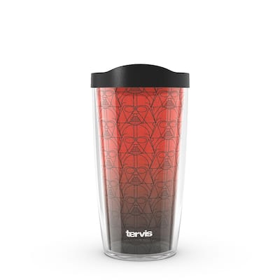 Tervis Star Wars Darth Vader Helmet Repeat Made in USA Double Walled Insulated Travel Tumbler, Classic
