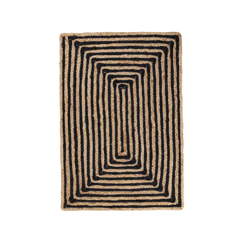 Superior Braided Jute Reversible Indoor Outdoor Area Rug
