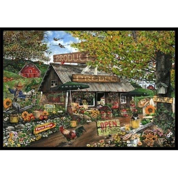 Carolines Treasures PTW2017JMAT The Produce Fruit Stand Indoor & Outdoor Mat 24 x 36 in.