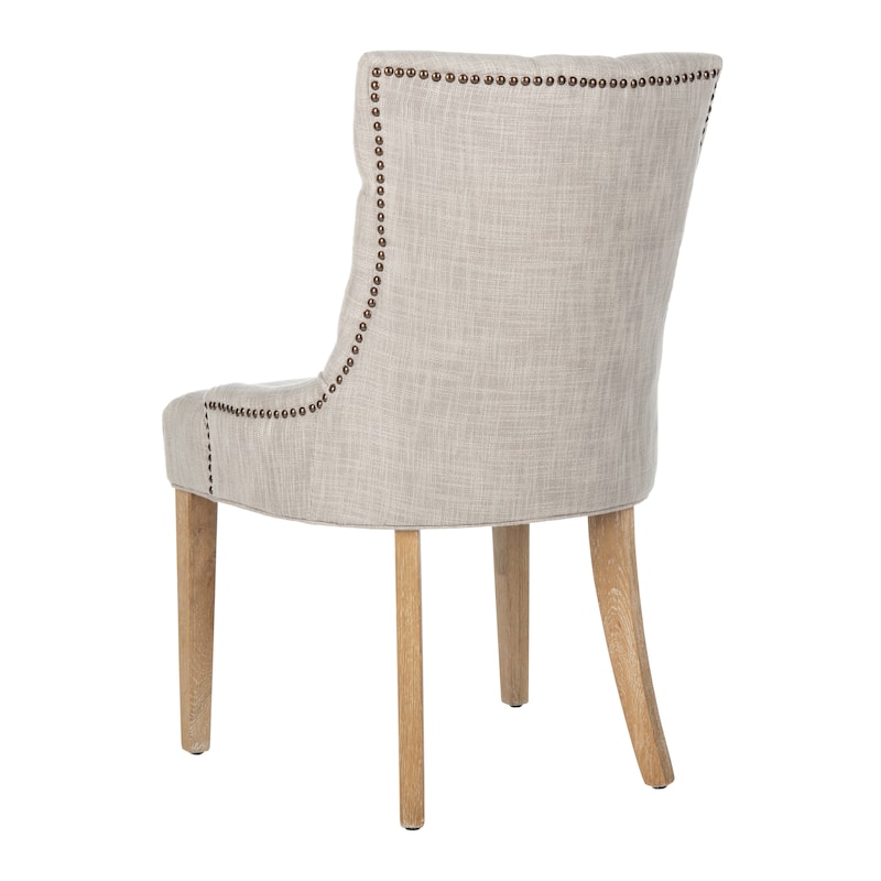SAFAVIEH Dining Abby Viscose Blend Dining Chairs (Set of 2) - 22"x23.8"x36.4"