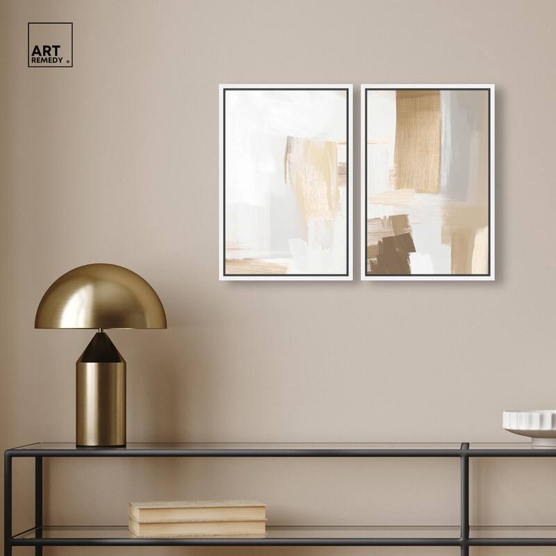Tactile Textures I Canvas Set of 2 by Art Remedy