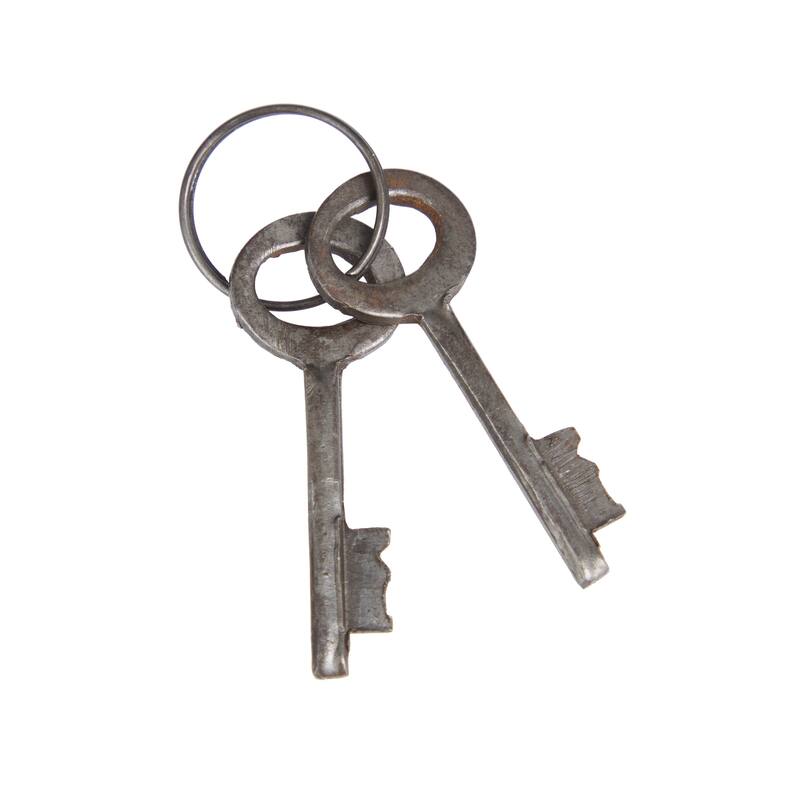 Bronze Metal Lock And Key