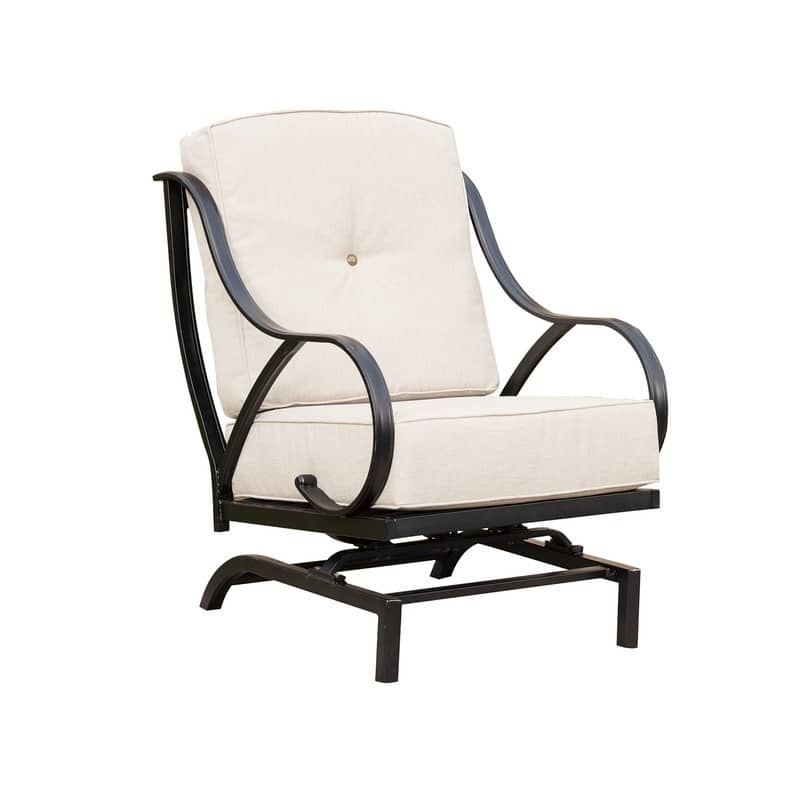 Patio Festival Outdoor Cushioned Rocking-Motion Chair