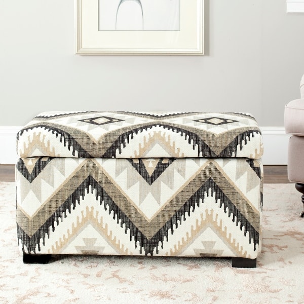 slide 1 of 6, Safavieh Southwest Viscose Storage Bench
