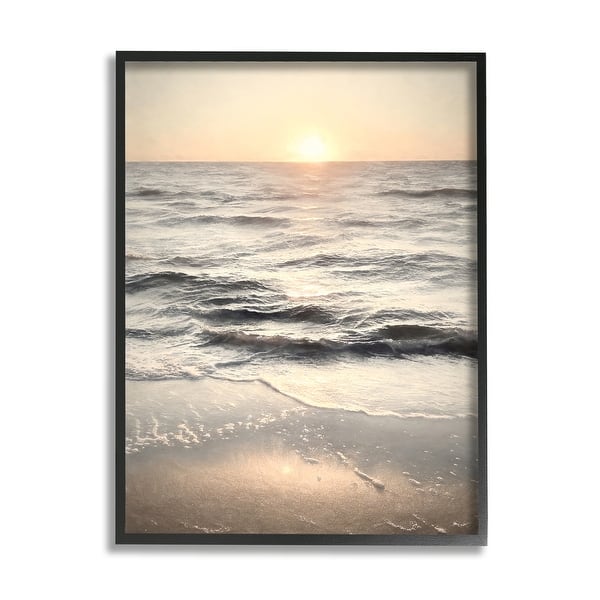 slide 2 of 21, Stupell Silver & Gold Sunset Photography Framed Giclee Art by Graffi*Tee Studios 11 x 14 - Black