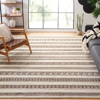 SAFAVIEH Hand-knotted Santa Fe Sisse Modern Wool Rug