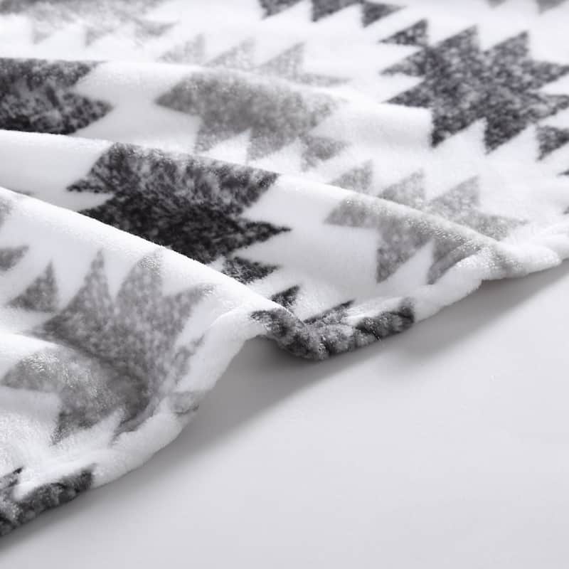 Wrangler Printed Ultra Soft Plush Fleece Throw Blanket
