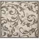 preview thumbnail 20 of 63, SAFAVIEH Amherst Orpha Modern Rug 7' Square - Ivory/Grey - Square