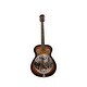 preview thumbnail 1 of 6, Beginner Metal Slider Resonators Echo Guitar Black+Brown