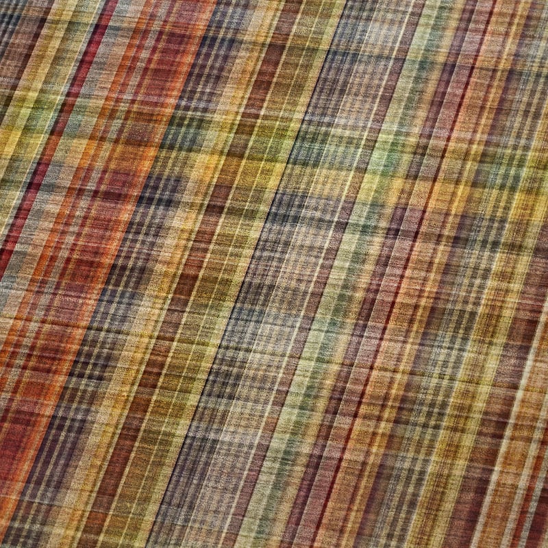 Premium Machine Washable Plaid Sherpa Throw Blanket