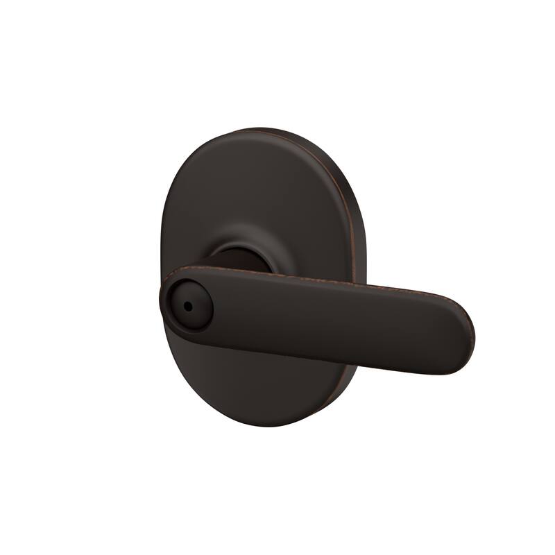 Schlage F40-DAV-RMN Davlin Privacy Door Lever Set with Decorative