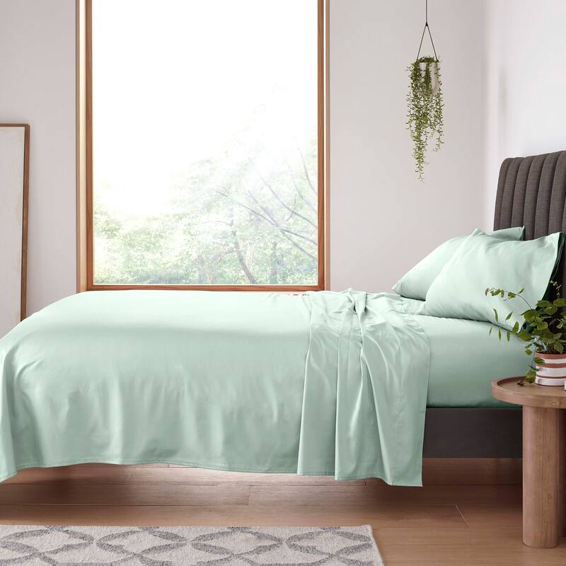Clean Design Home x Martex 400 Thread Count Blue Sheet Set