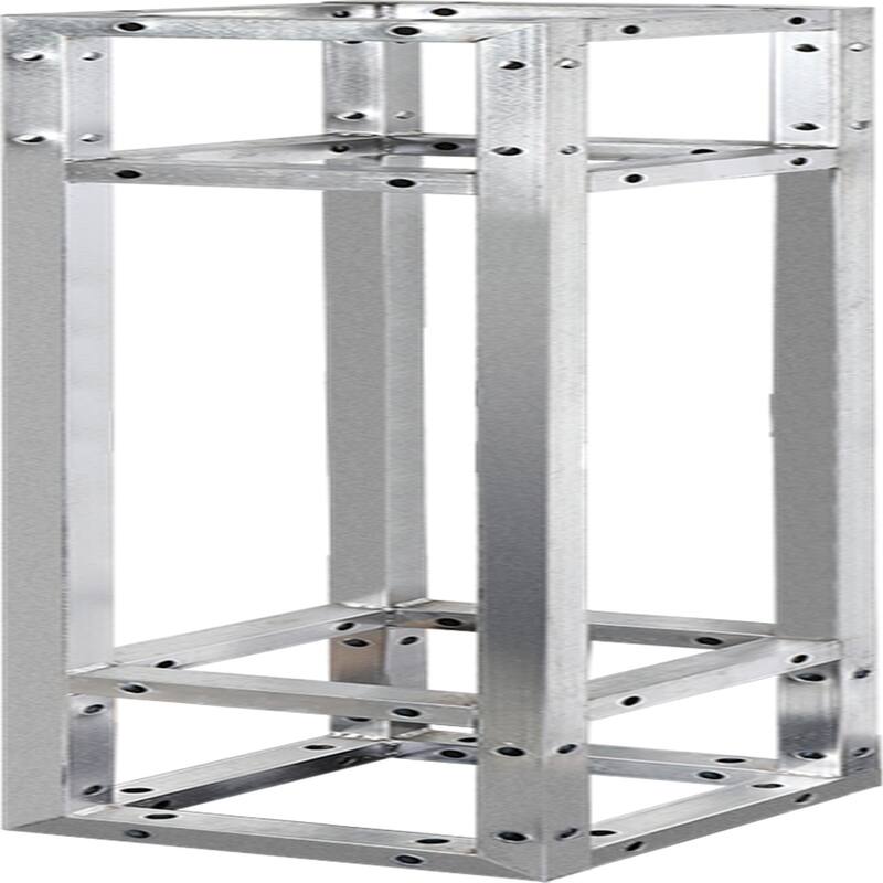 3 Square Iron Light DJ Truss Segment Kit Ceremony Stage Backdrop Stand