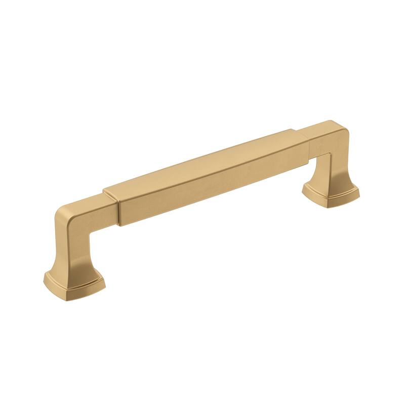 Amerock Stature Cabinet and Furniture Pull - 5-1/16 in (128 mm) Center-to-Center - Champagne Bronze