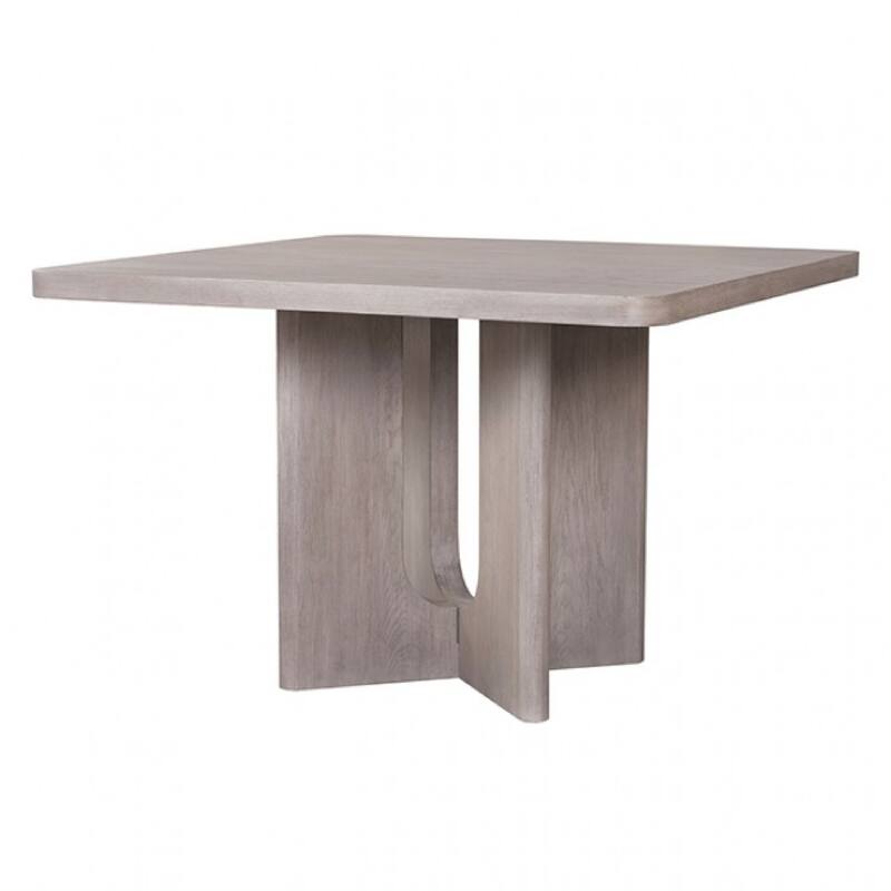 Zoko 7pc Counter Height Dining Table Set, 6 Seater, White Wash Oak