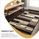 Miranda Haus Geometric Modern Patchwork Polypropylene Indoor Area Rug