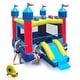 preview thumbnail 1 of 4, Inflatable Water Park Bounce House with Slides, Basketball Hoop and 1100-Watt Blower - 22.5x12x18ft 22.5x12x18ft