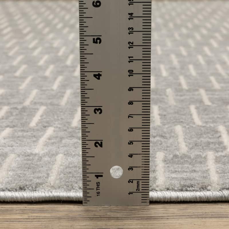 Style Haven Owen Modern Geometric Lines Area Rug