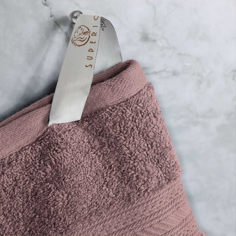 Superior Cotton Solid Highly-Absorbent Bath Towel - (Set of 4)