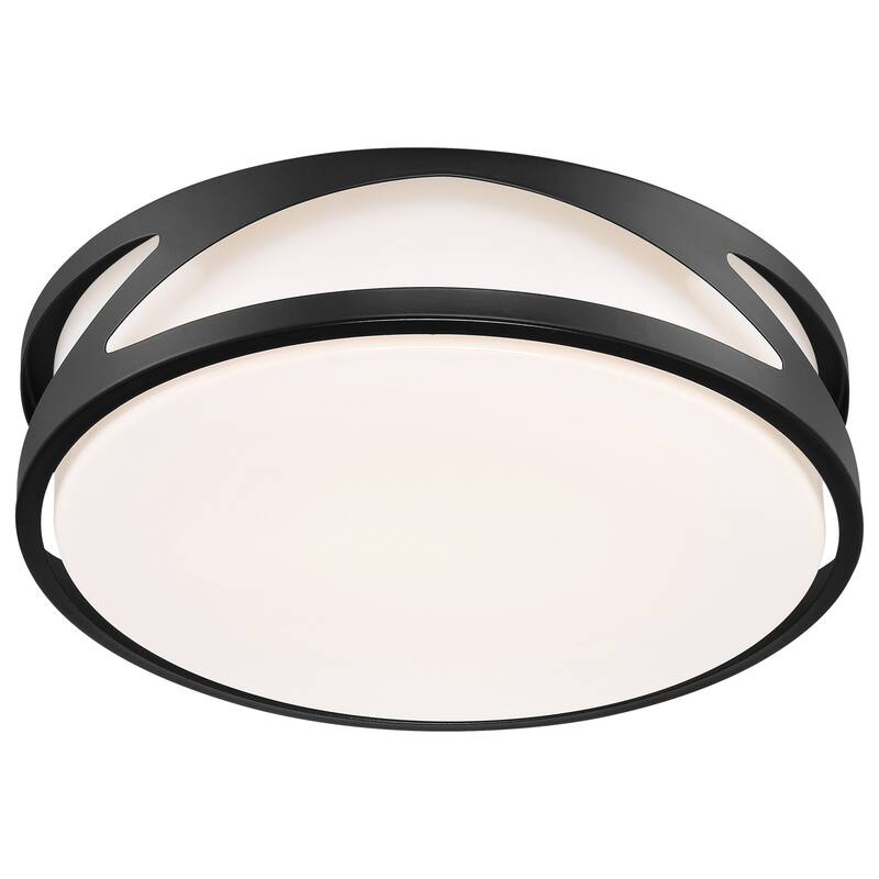 Access Lighting Lucia 14" Wide LED Flush Mount Drum Ceiling Fixture