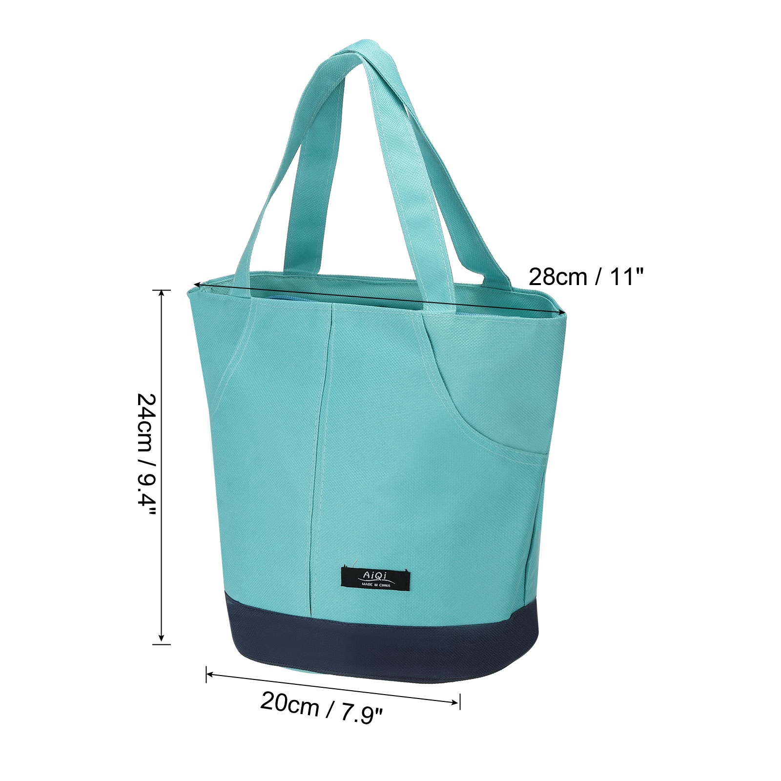Insulated Lunch Bag Lunch Tote Bag 11.02 x9.45 x7.87