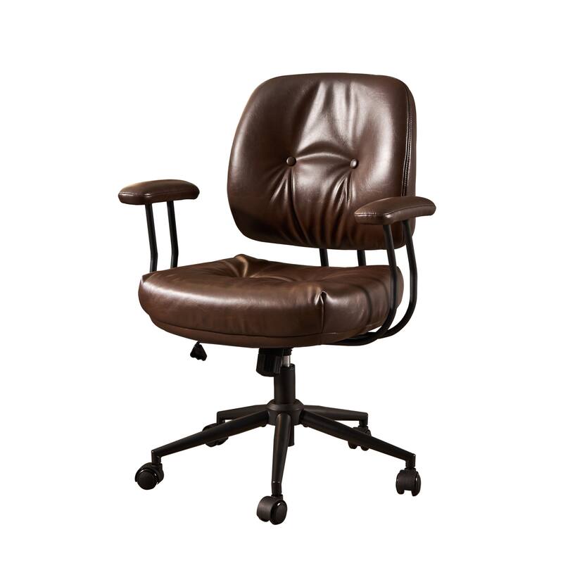 HOOOWOOO Modern Office Chair Adjustable Swivel Task Chair