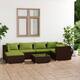 Option Brown/Green 7 Piece