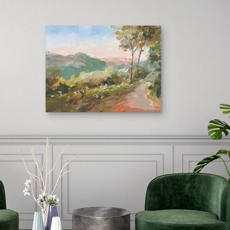 Valley Views by Danhui Nai Canvas Art Print