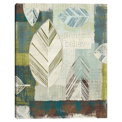 Be Leaves IV Canvas Art Print
