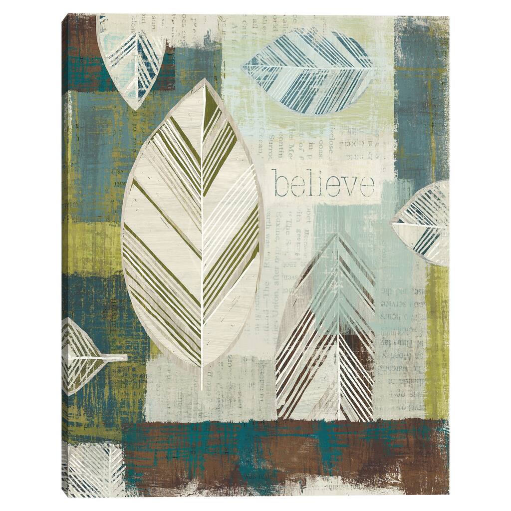 Be Leaves IV Canvas Art Print
