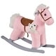 preview thumbnail 20 of 27, Kids Plush Rocking Horse with Authentic Neighing Sounds, Soft Body, and Developmental Benefits, for Toddlers 36 Months+ Pink
