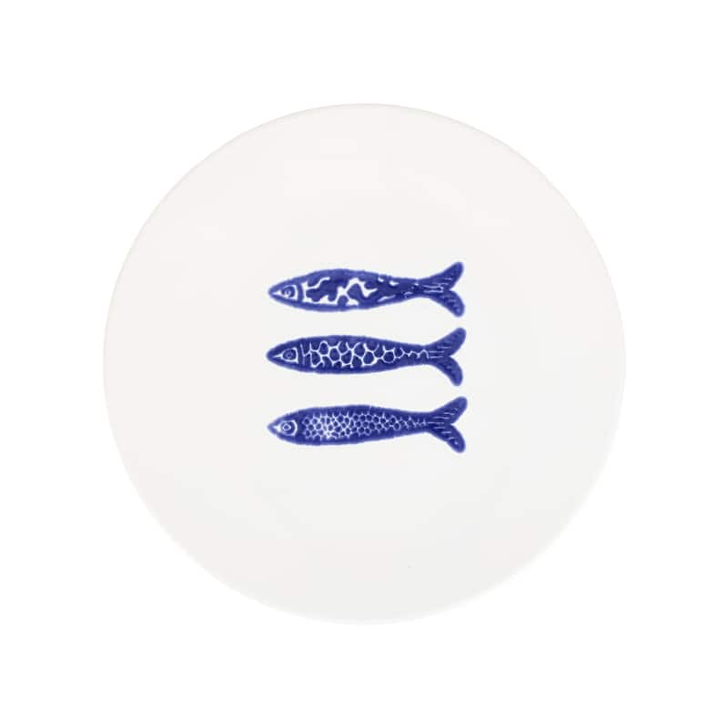 viva by VIETRI Santorini Minnows Salad Plate