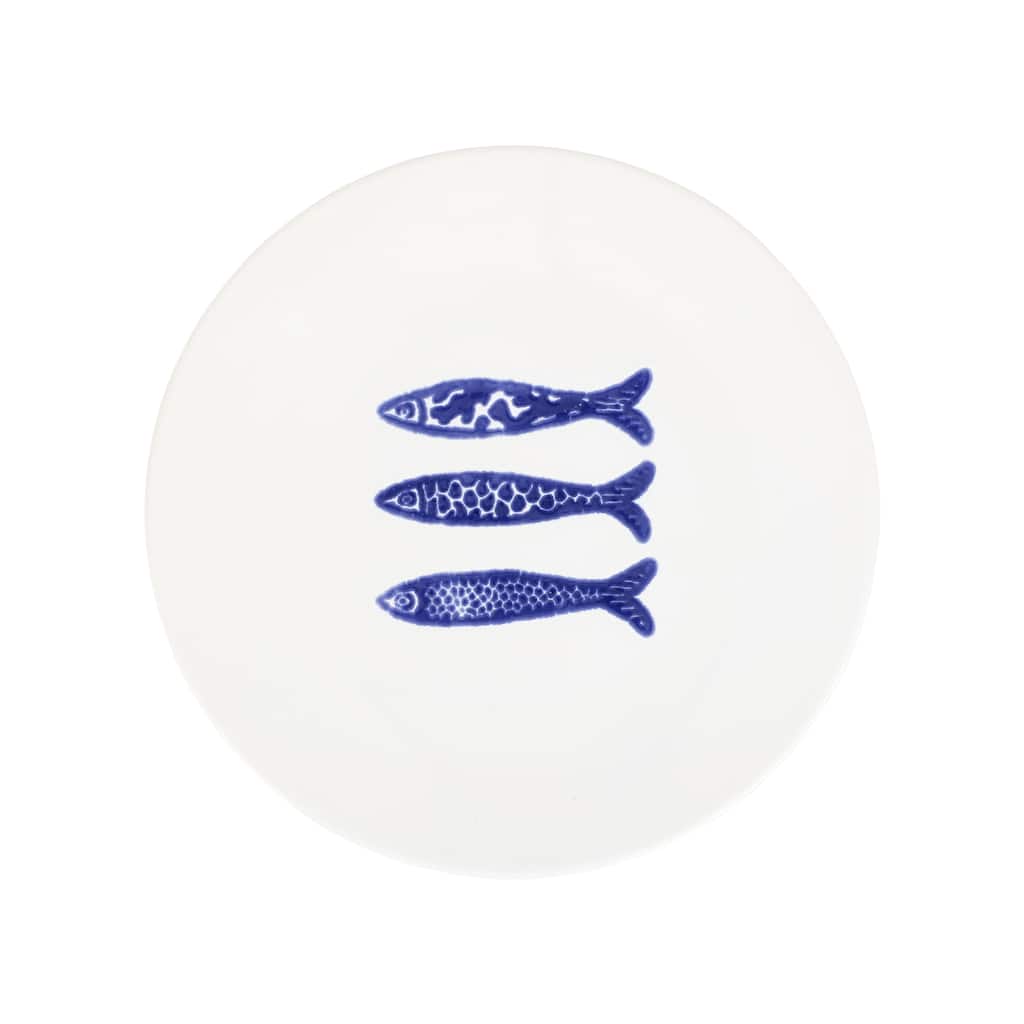 viva by VIETRI Santorini Minnows Salad Plate