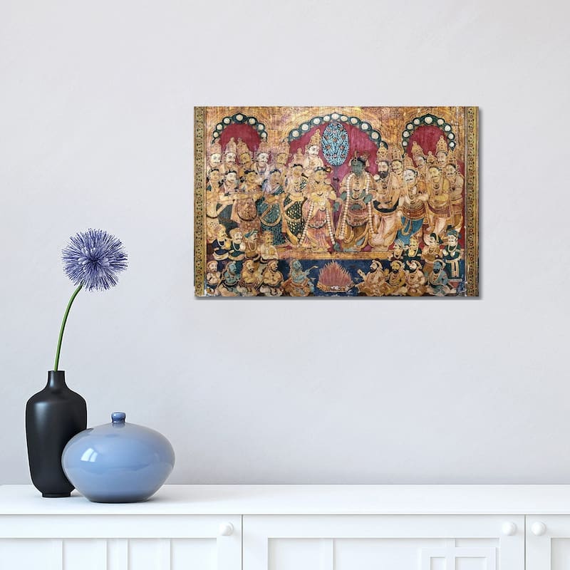 iCanvas "Hindu Wedding Ceremony" by Unknown Canvas Print - 12x18x1.5