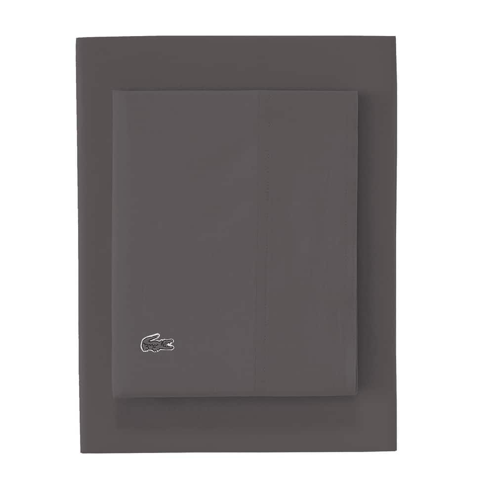 Lacoste Percale Cotton Crisp Feel Solid Sheet Set
