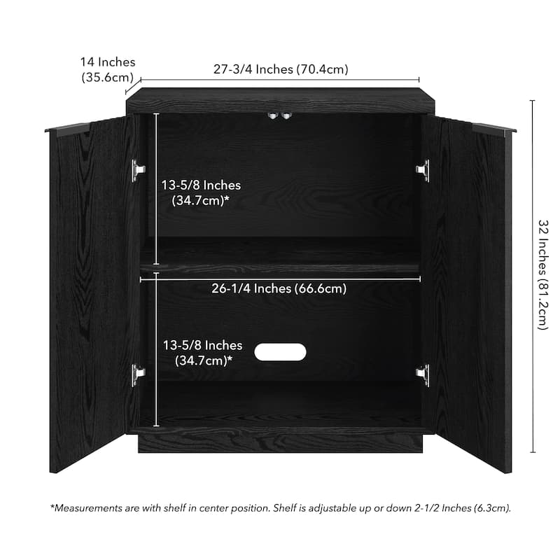 Mansfield 28" Wide Rectangular Accent Cabinet