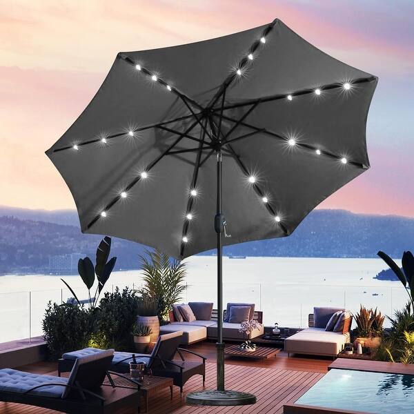 9 patio umbrella with 6 or 8 ribs Cfc Lighting 6 Light Mid Century Modern 25