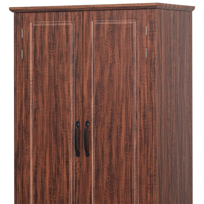 71" Farmhouse Kitchen Pantry Cabinet,Freestanding Cupboard Cabinet