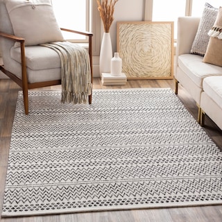 Livabliss Peggie Moroccan Chevron Cotton Area Rug
