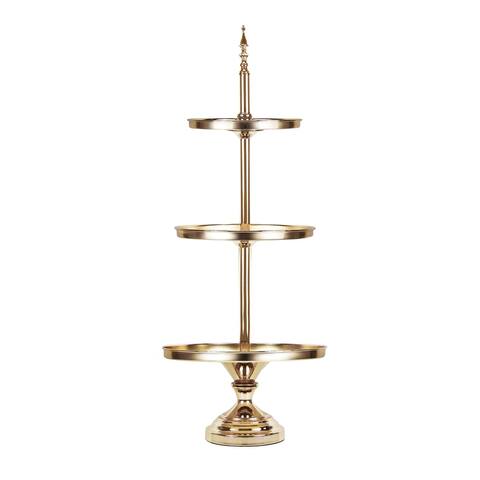 3-Tier Classic Round Cake Stand Dessert Display 37in