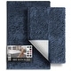 preview thumbnail 156 of 197, Hearth & Harbor Non-Slip Super Plush Chenille Bathroom Rugs