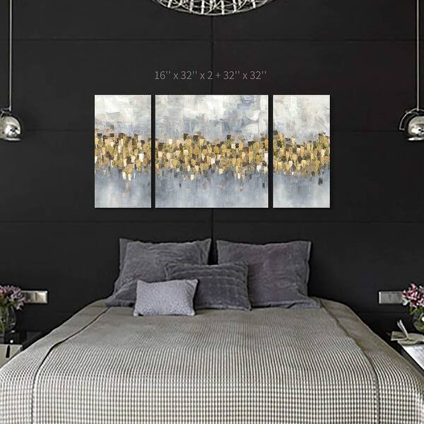 Shop Black Friday Deals On Abstract Picture Wall Art Hand Painted Artwork On Canvas For Bedroom Overstock 32451283